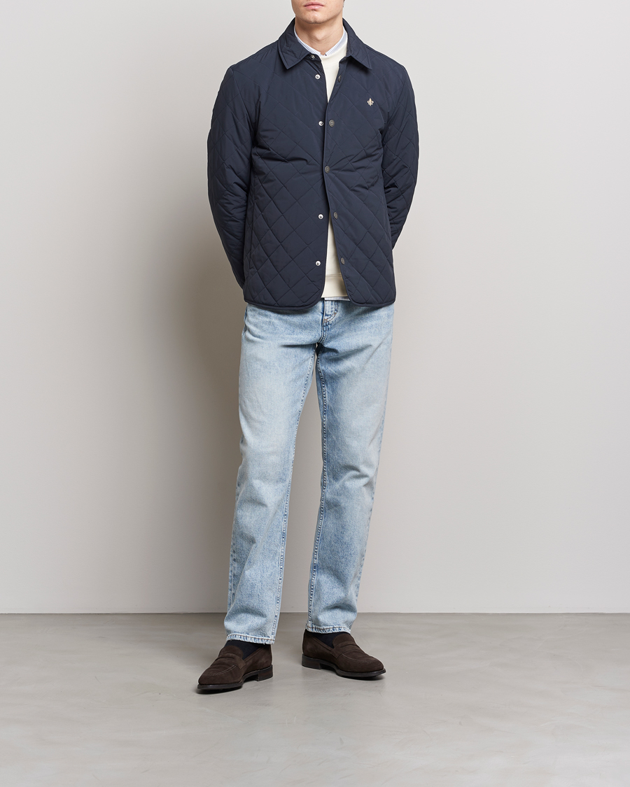 Homme | Manteaux Et Vestes | Morris | Dunham Quilted Jacket Old blue