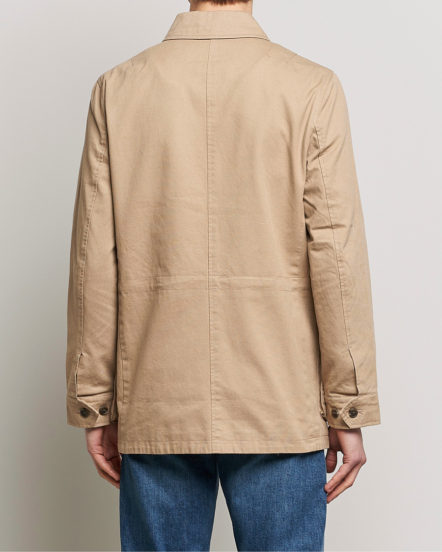 Homme | Manteaux Et Vestes | Morris | Amira Cotton Sand Field Jacket Beige