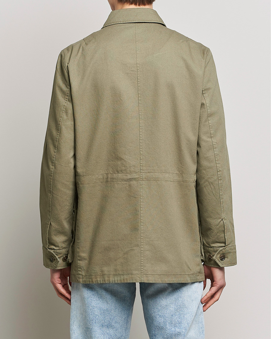 Homme | Manteaux Et Vestes | Morris | Amira Cotton Sand Field Jacket Olive