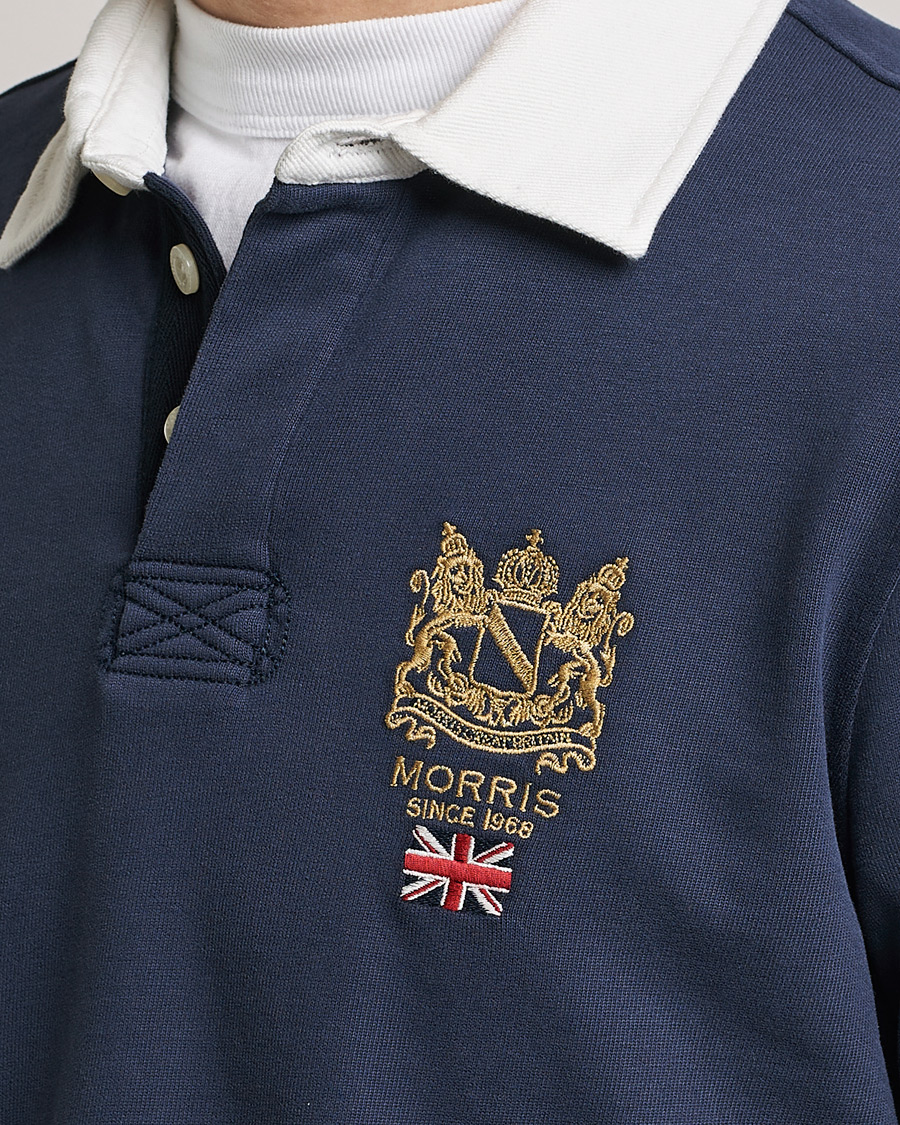 Homme | Pulls Et Tricots | Morris | Trenton Rugger Navy