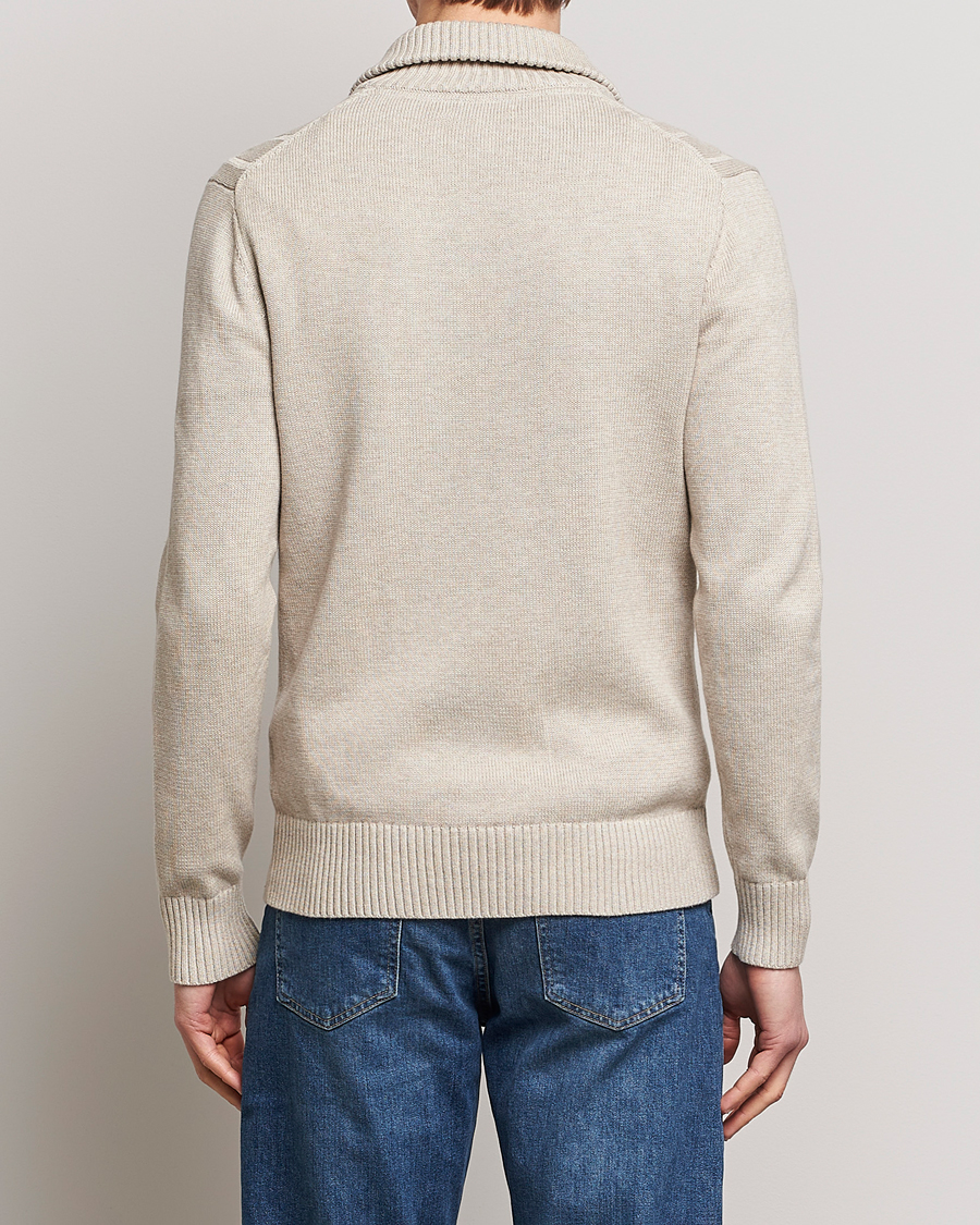 Homme | Pulls Et Tricots | Morris | Raymond Cable Half Zip Khaki