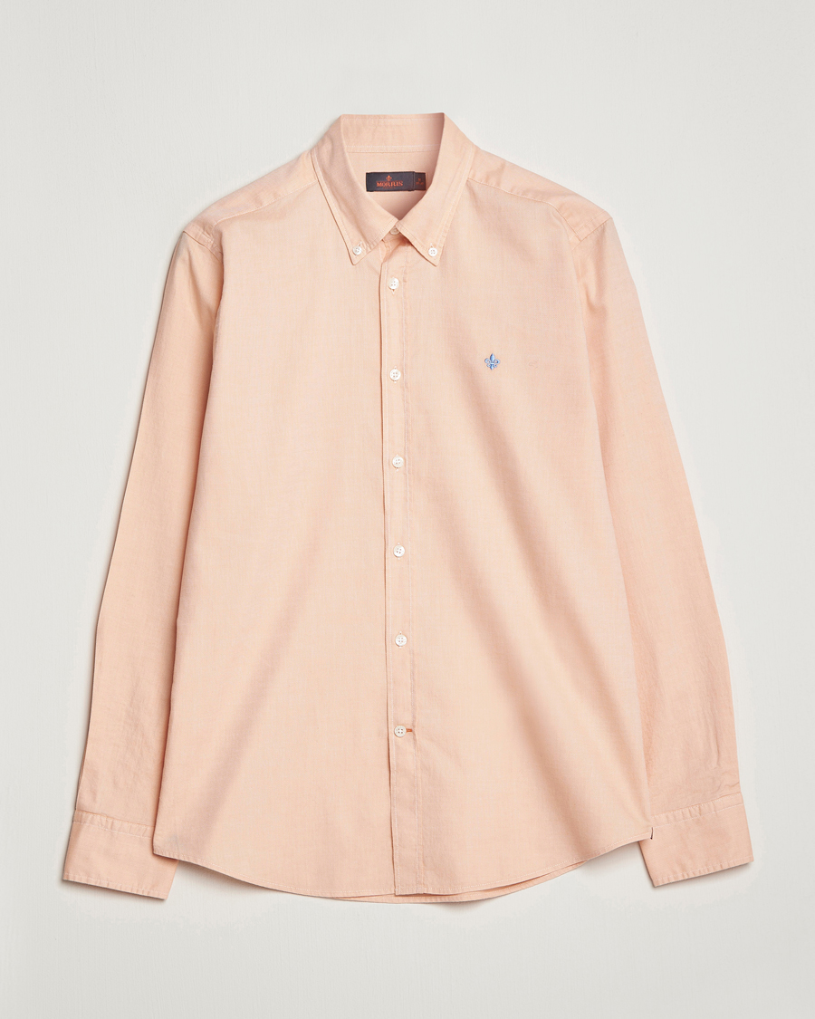 Homme | Chemises | Morris | Structured Washed Button Down Shirt Orange
