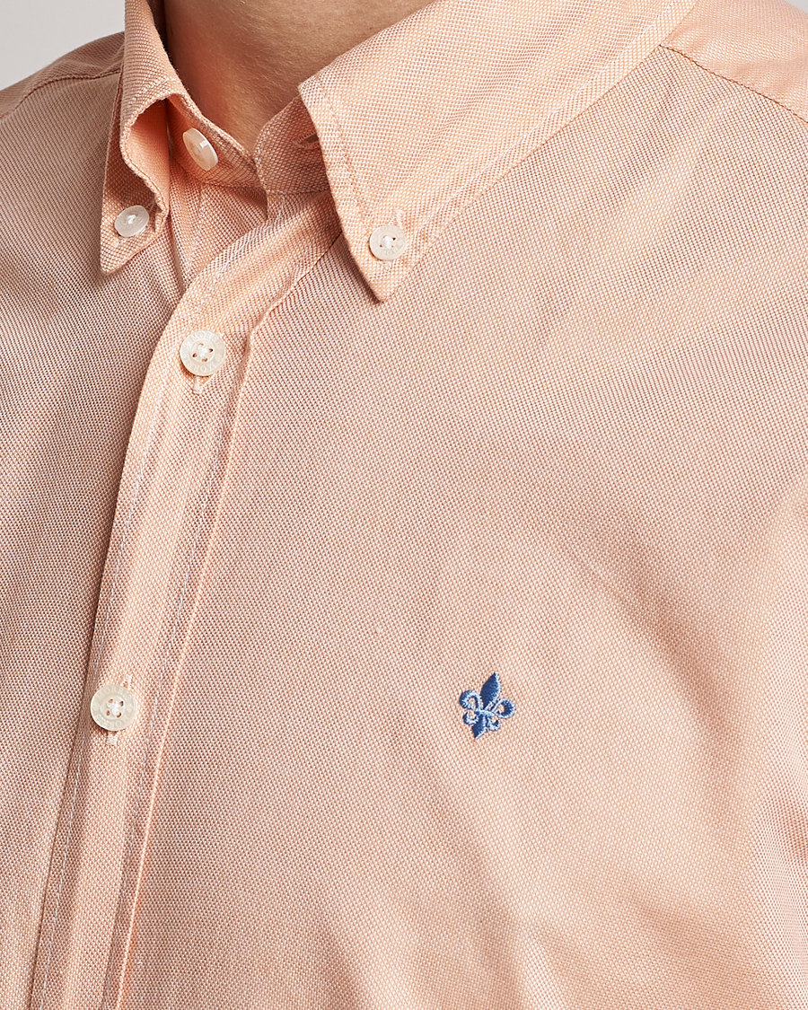 Homme | Chemises | Morris | Structured Washed Button Down Shirt Orange