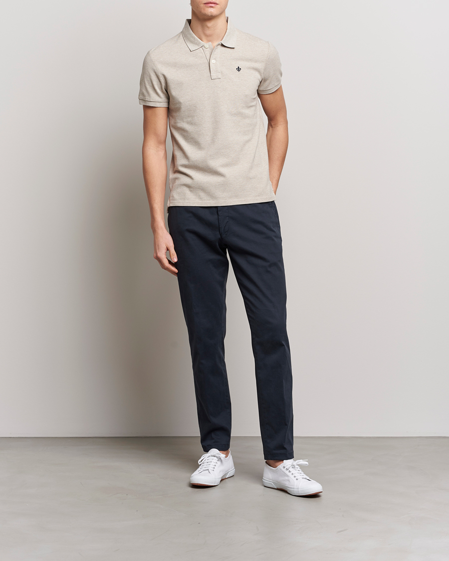 Homme | Polos | Morris | New Pique Beige