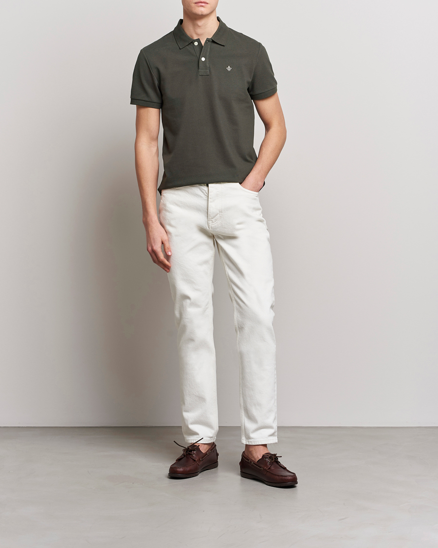 Homme | Polos | Morris | New Pique Dark Green