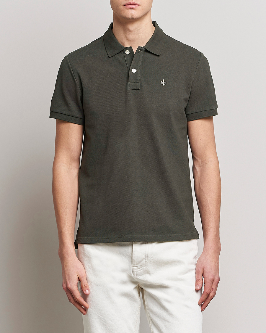 Homme | Polos | Morris | New Pique Dark Green