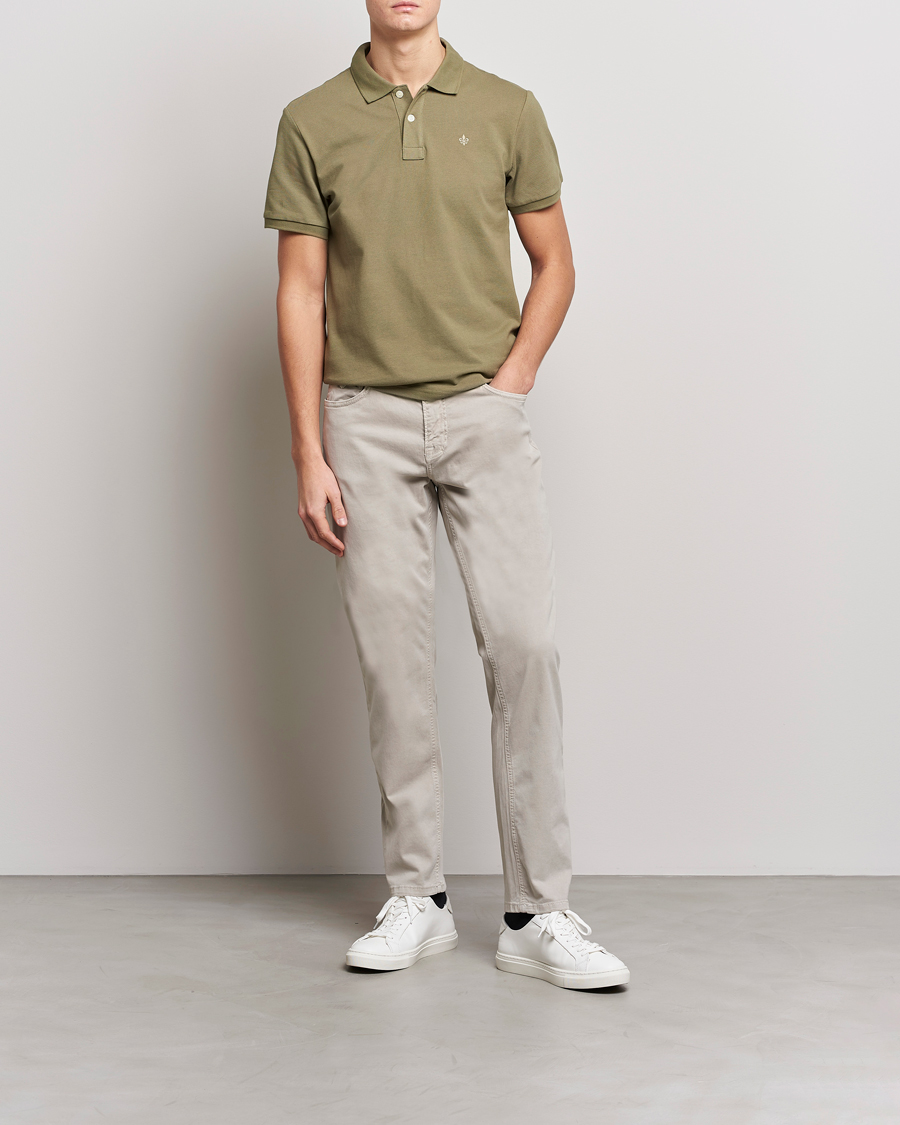 Homme | Polos | Morris | New Pique Olive