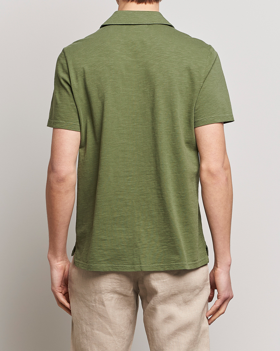 Homme | Polos | Morris | Clopton Cotton Blend Polo Sage Green