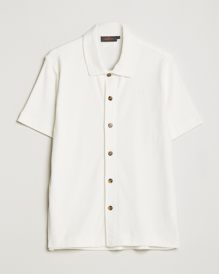 Homme | Chemises | Morris | Hunter Terry Short Sleeve Shirt Off White