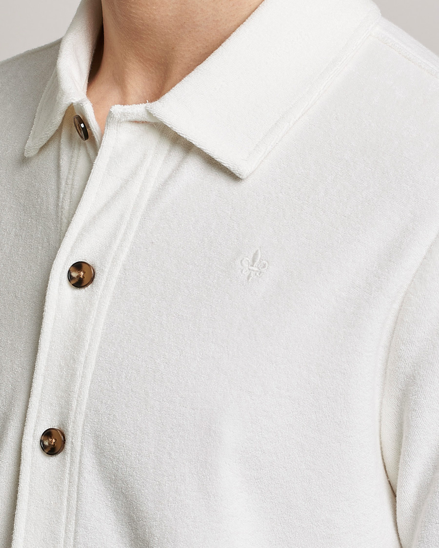 Homme | Chemises | Morris | Hunter Terry Short Sleeve Shirt Off White