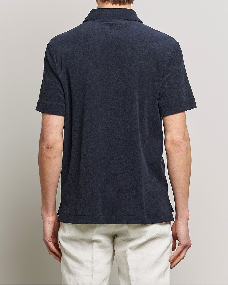 Homme | Chemises | Morris | Hunter Terry Short Sleeve Shirt Old Blue