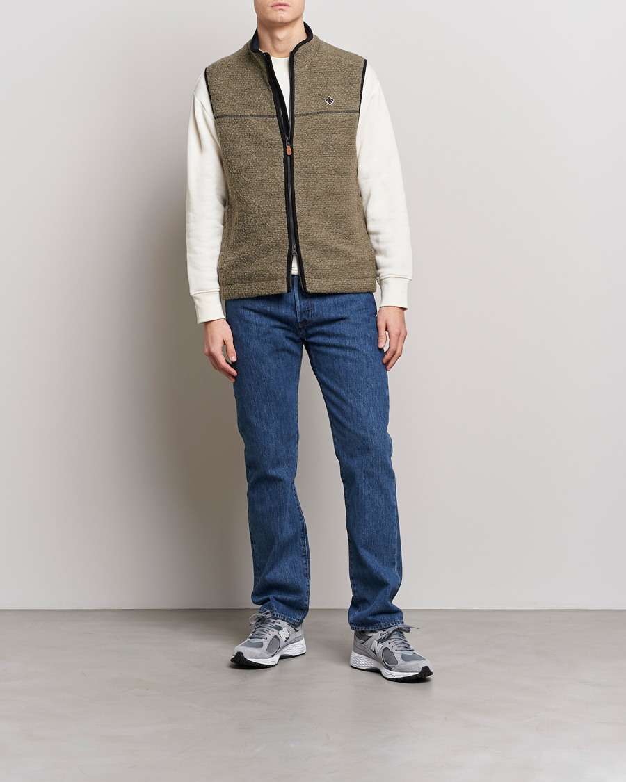 Homme | Gilets | Morris | Whitfield Pile Vest Green