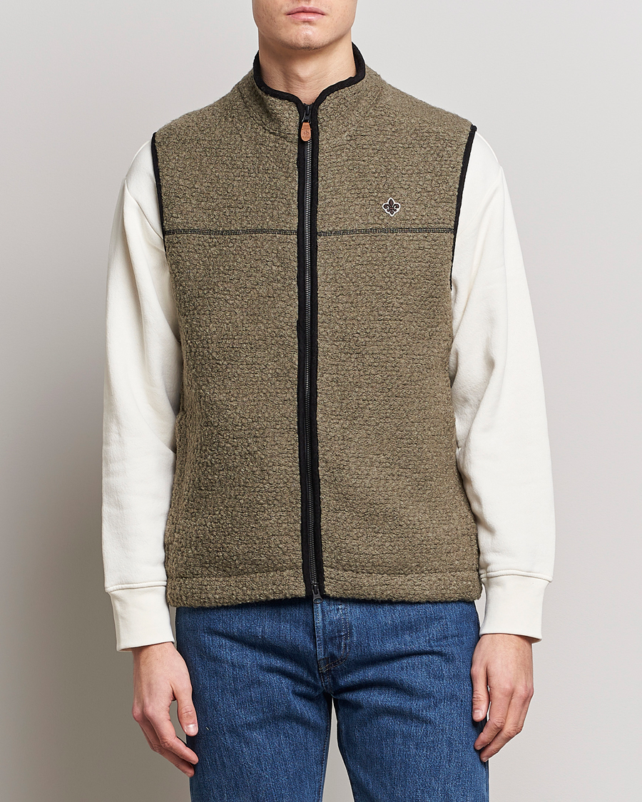 Homme | Gilets | Morris | Whitfield Pile Vest Green