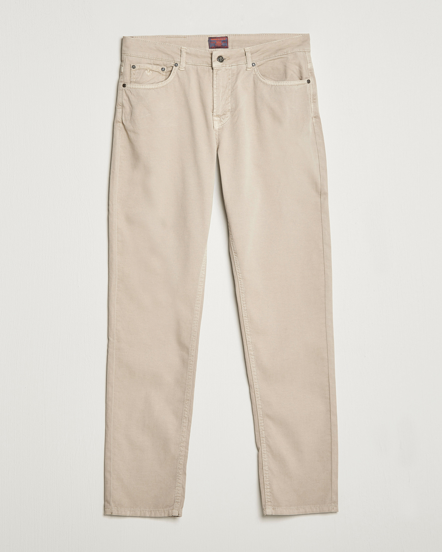 Homme | Pantalons | Morris | James Structured 5-Pocket Trousers Khaki