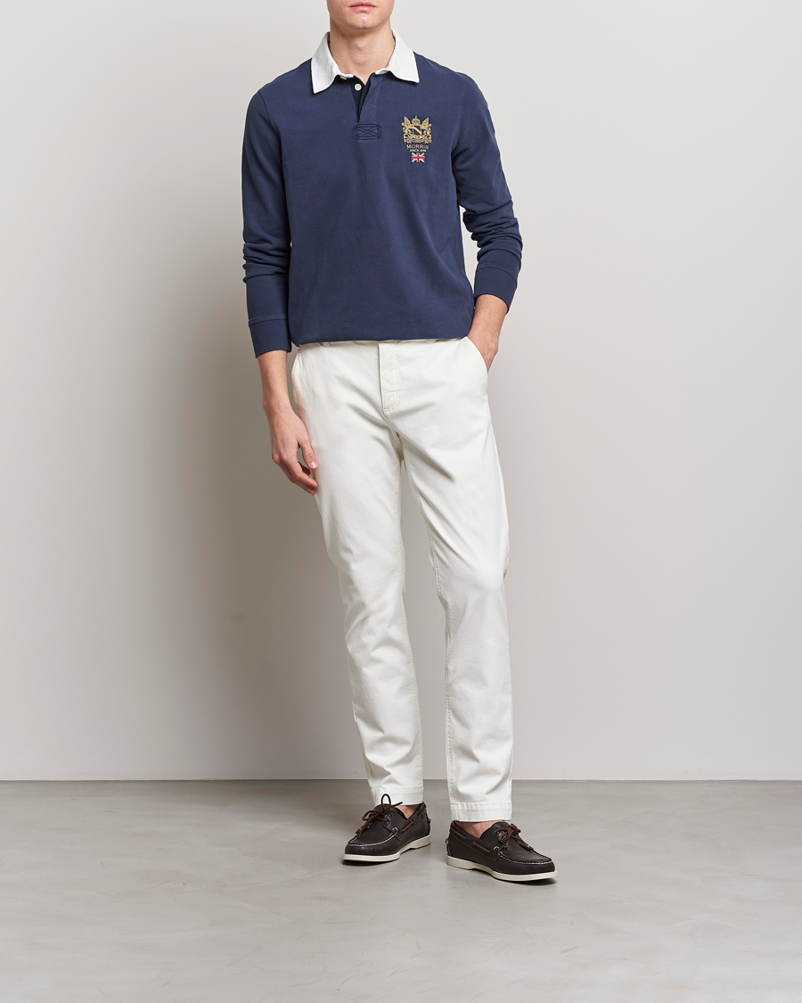 Homme | Pantalons | Morris | Jeffrey Brushed Stretch Chino White