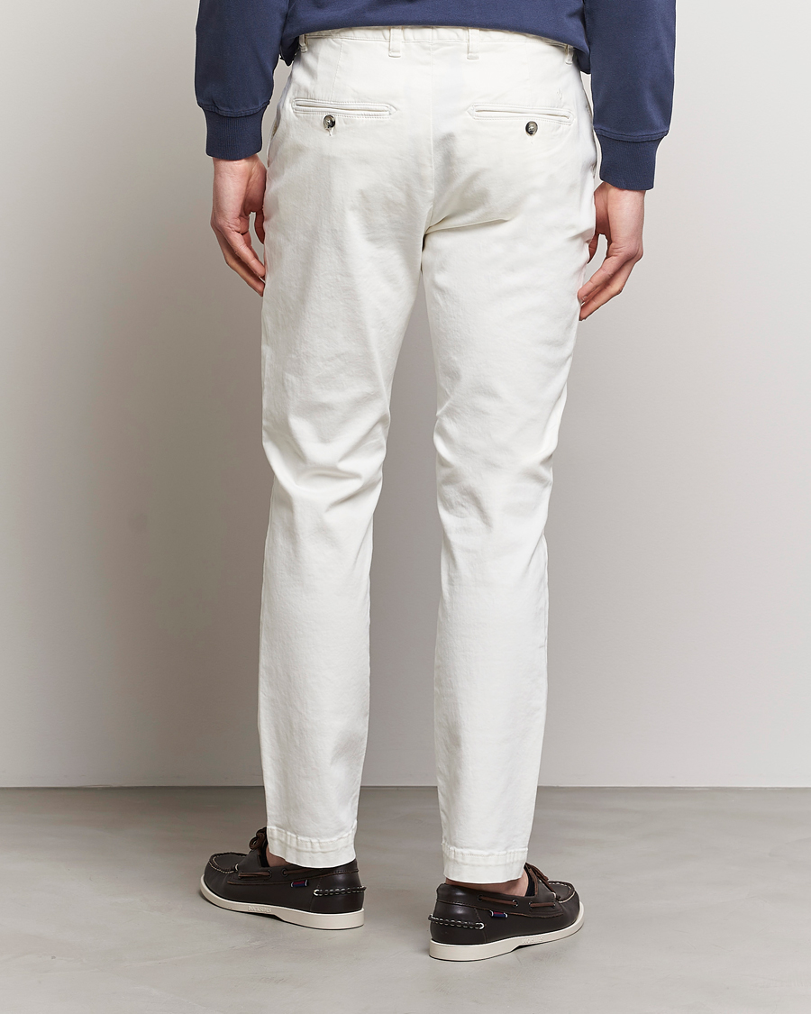Homme | Pantalons | Morris | Jeffrey Brushed Stretch Chino White