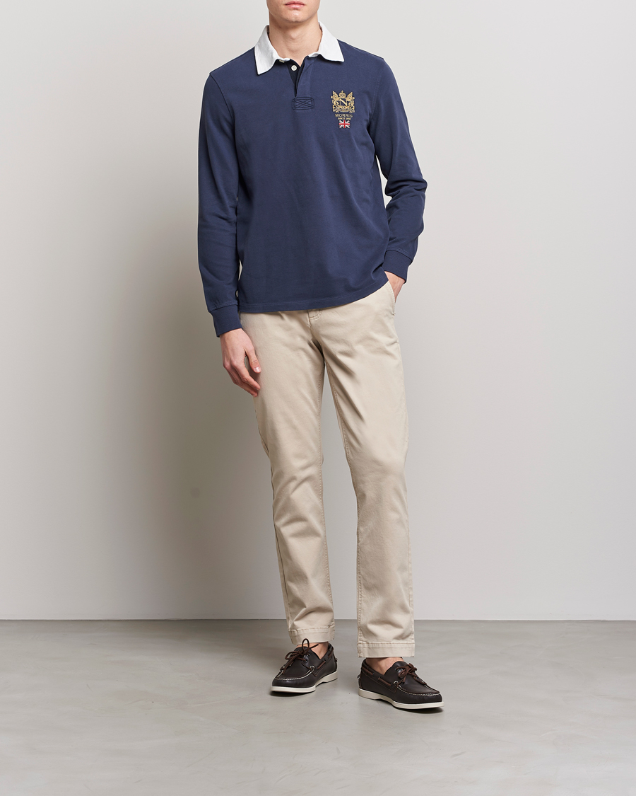 Homme | Pantalons | Morris | Jeffrey Brushed Chinos Khaki