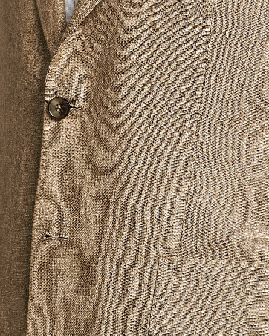 Homme | Blazers | Morris | Archie Linen Suit Blazer Khaki