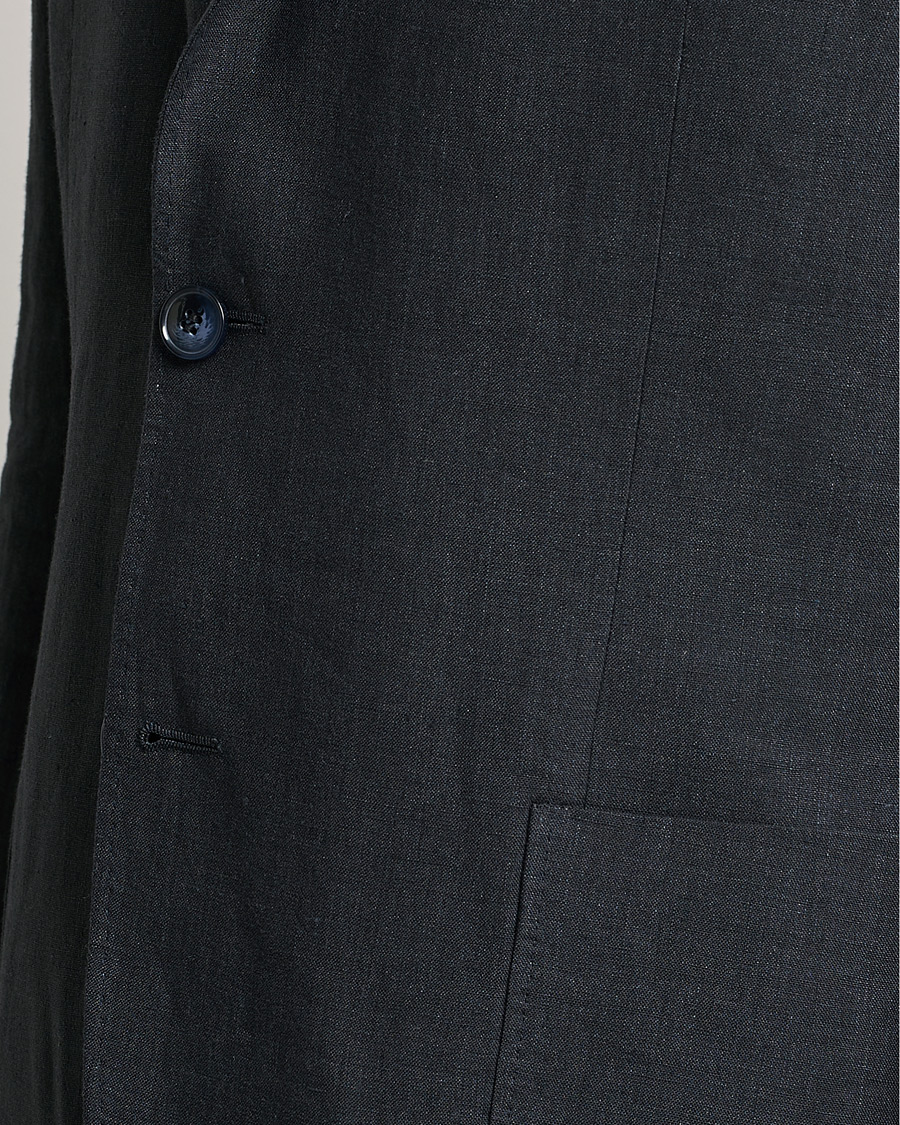 Homme | Blazers | Morris | Archie Linen Suit Blazer Navy