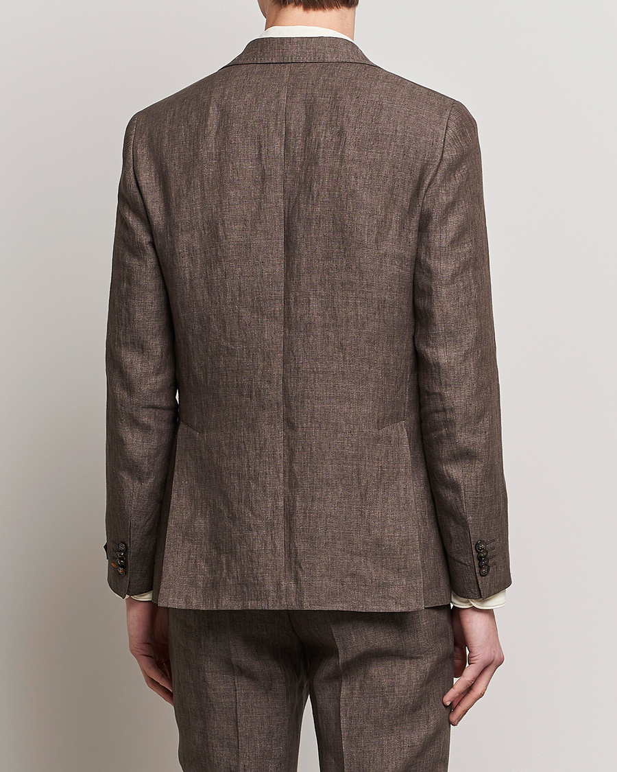 Homme | Blazers | Morris | Archie Linen Suit Blazer Brown