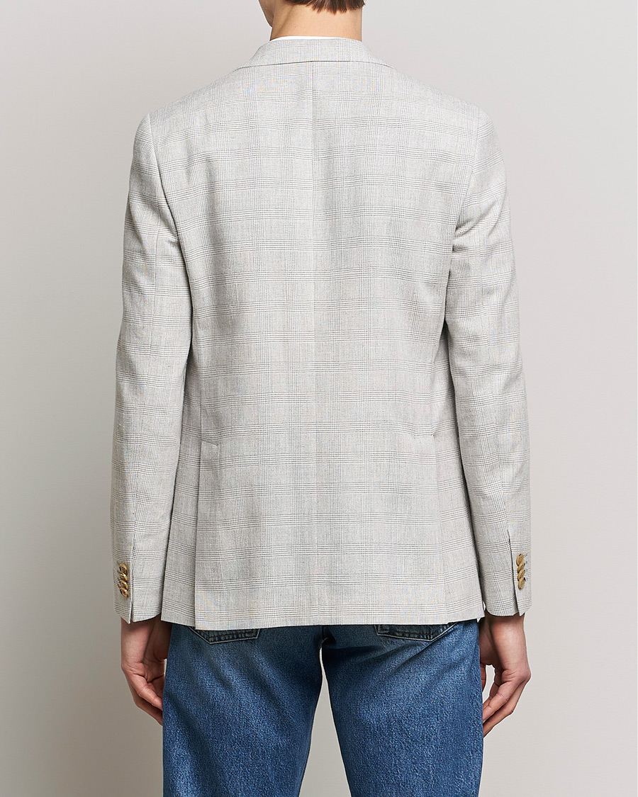 Homme | Blazers | Morris | Archie Glencheck Cotton Blazer Khaki