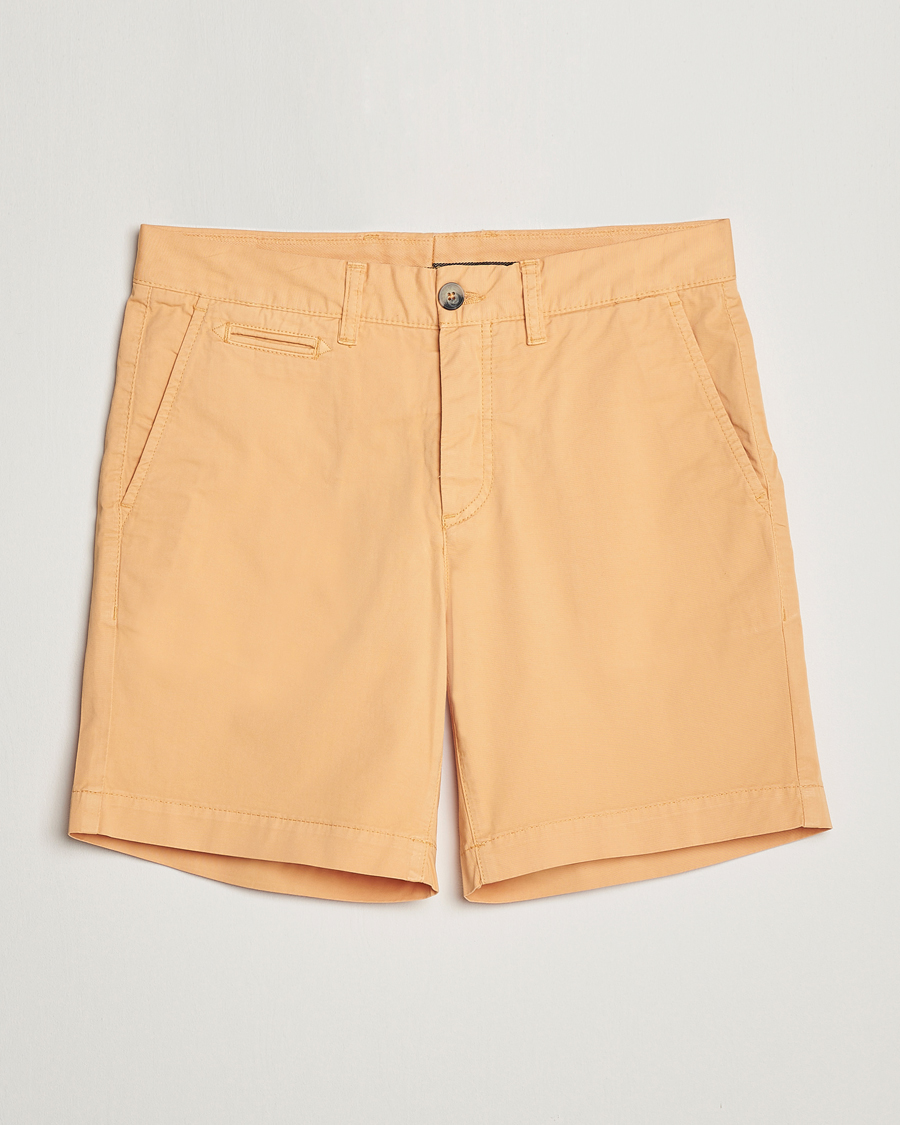 Homme | Shorts | Morris | Light Twill Chino Shorts Orange