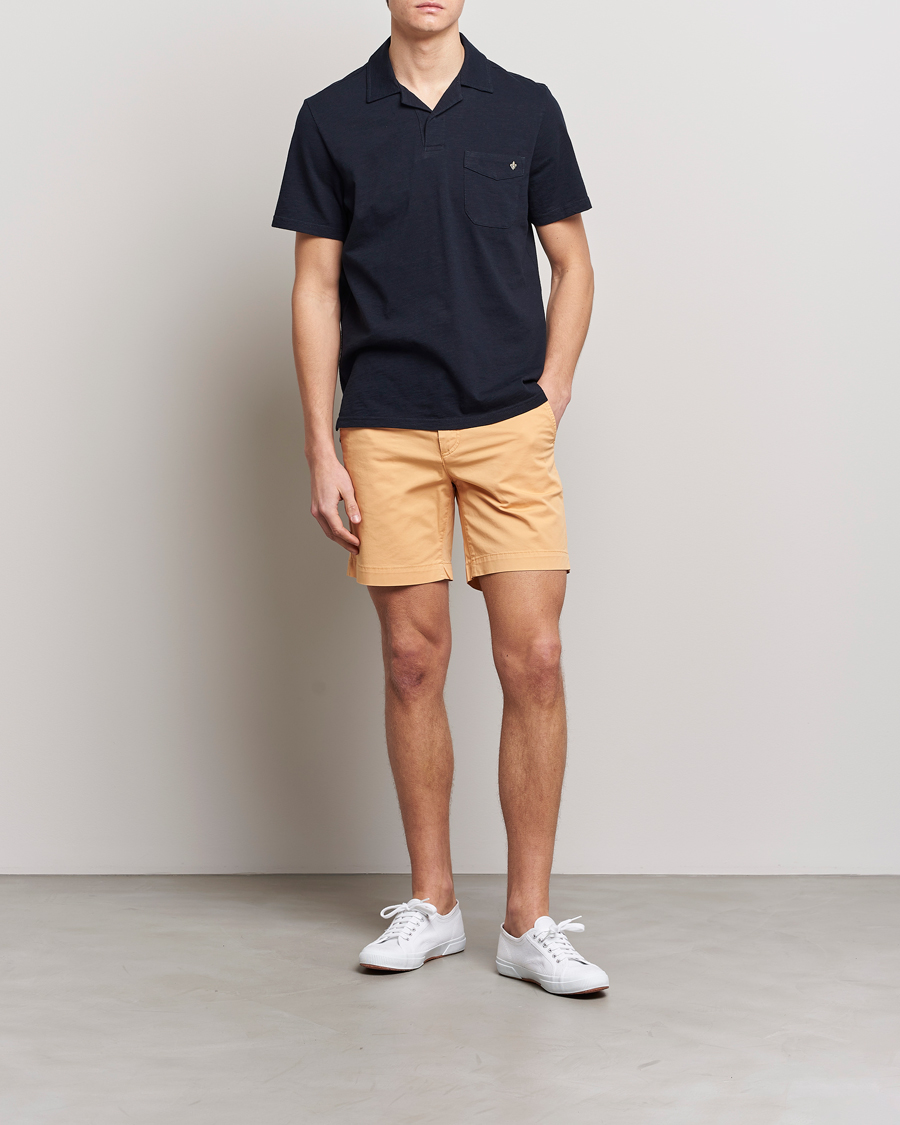 Homme | Shorts | Morris | Light Twill Chino Shorts Orange