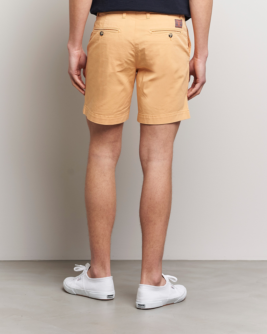 Homme | Shorts | Morris | Light Twill Chino Shorts Orange