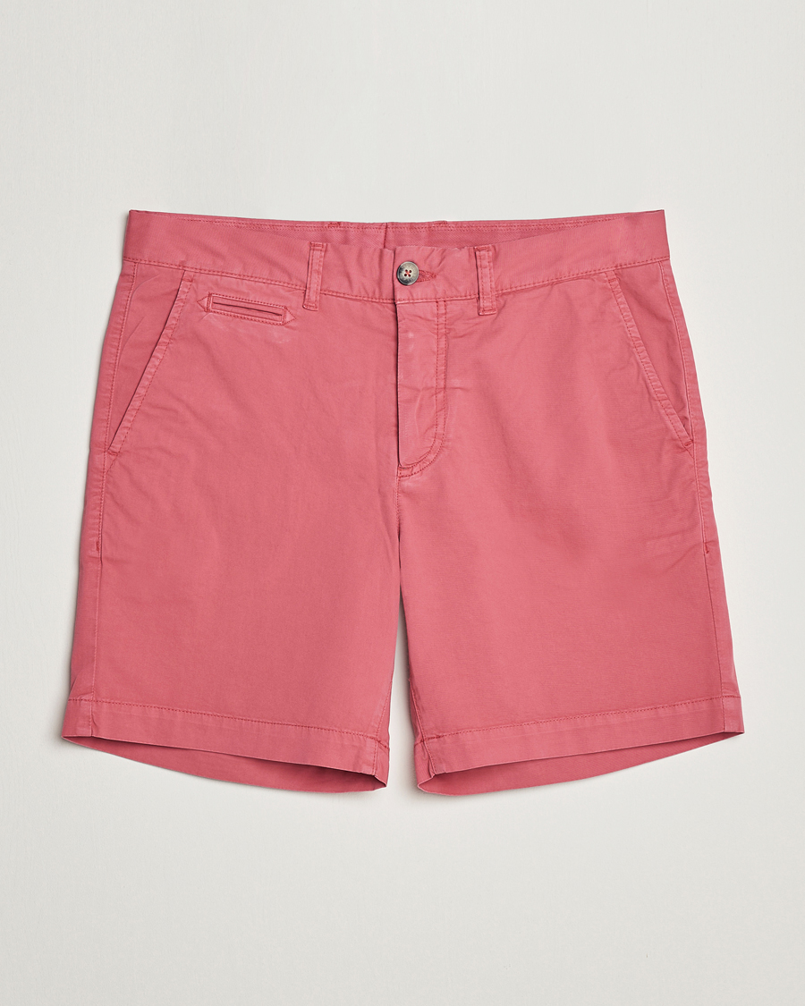 Homme | Shorts | Morris | Light Twill Chino Shorts Red