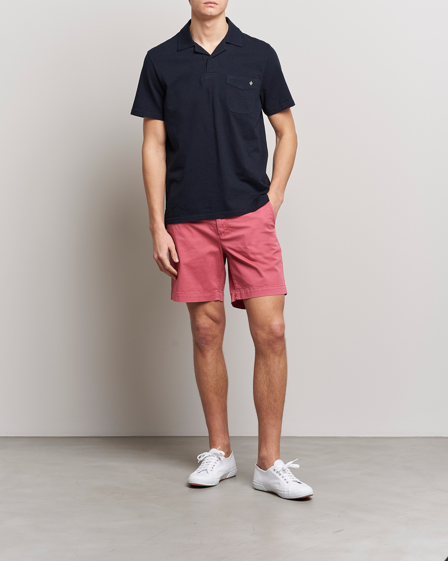 Homme | Shorts | Morris | Light Twill Chino Shorts Red