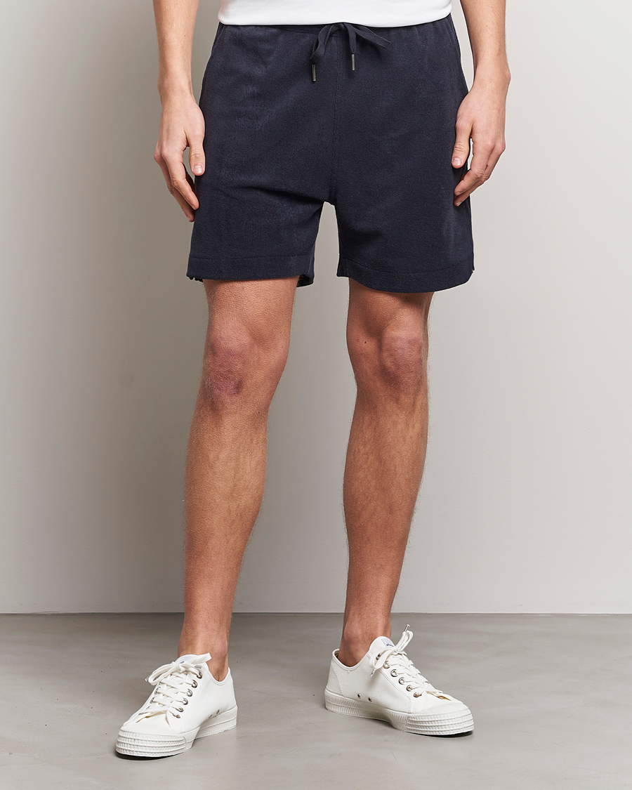 Homme | Shorts | Morris | Hunter Terry Shorts Navy