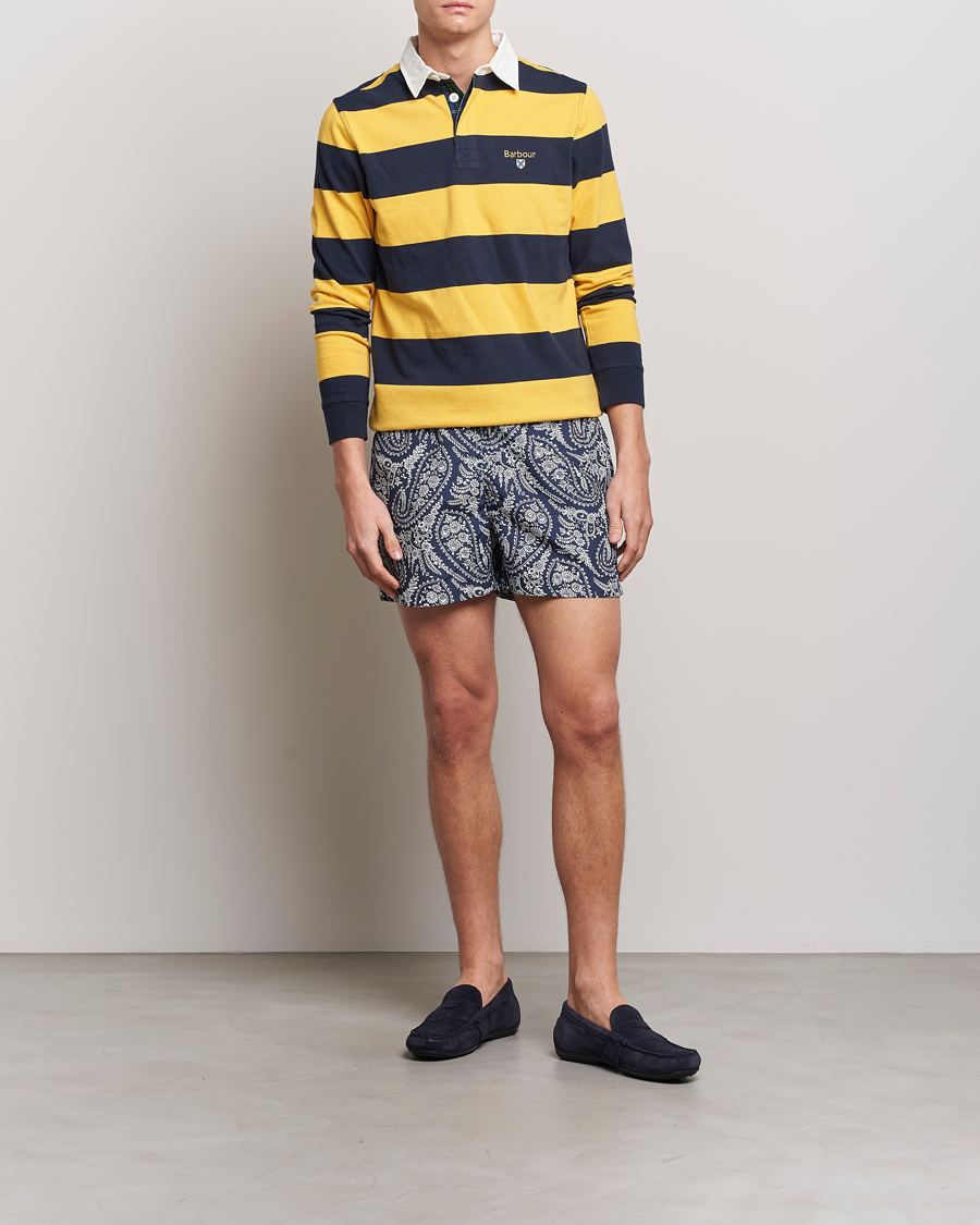 Homme | Maillots De Bain | Morris | Paisley Bathing Trunks Navy