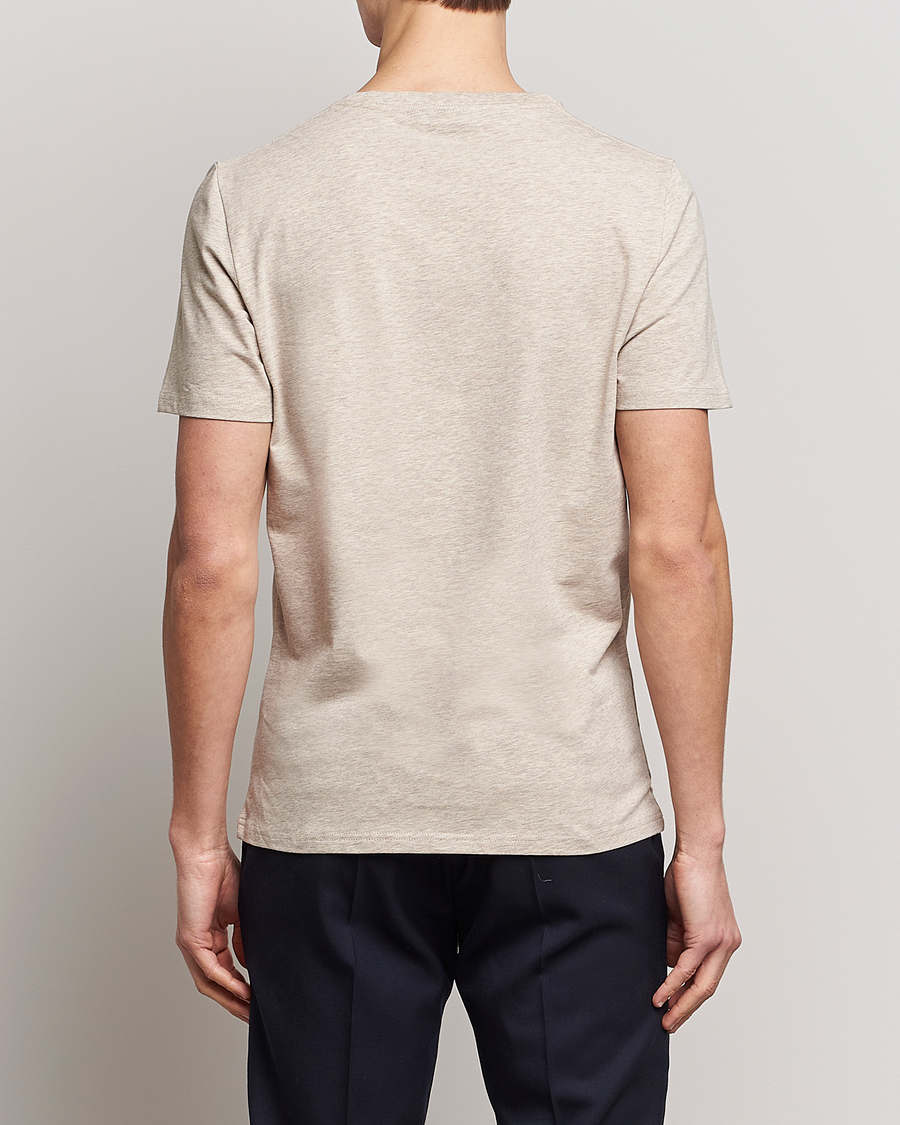 Homme | T-shirts | Morris | James Cotton T-Shirt Beige