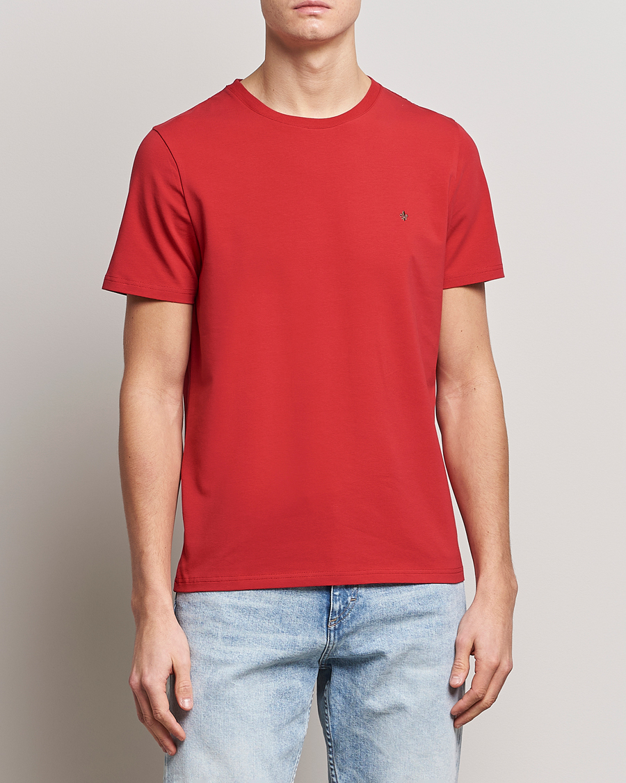 Homme | T-shirts | Morris | James Cotton T-Shirt Red