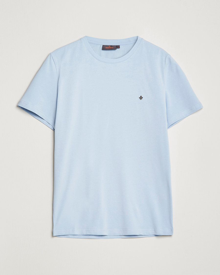 Homme | T-shirts | Morris | James Cotton T-Shirt Light Blue