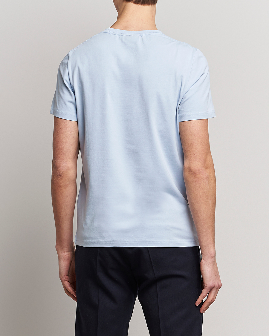 Homme | T-shirts | Morris | James Cotton T-Shirt Light Blue