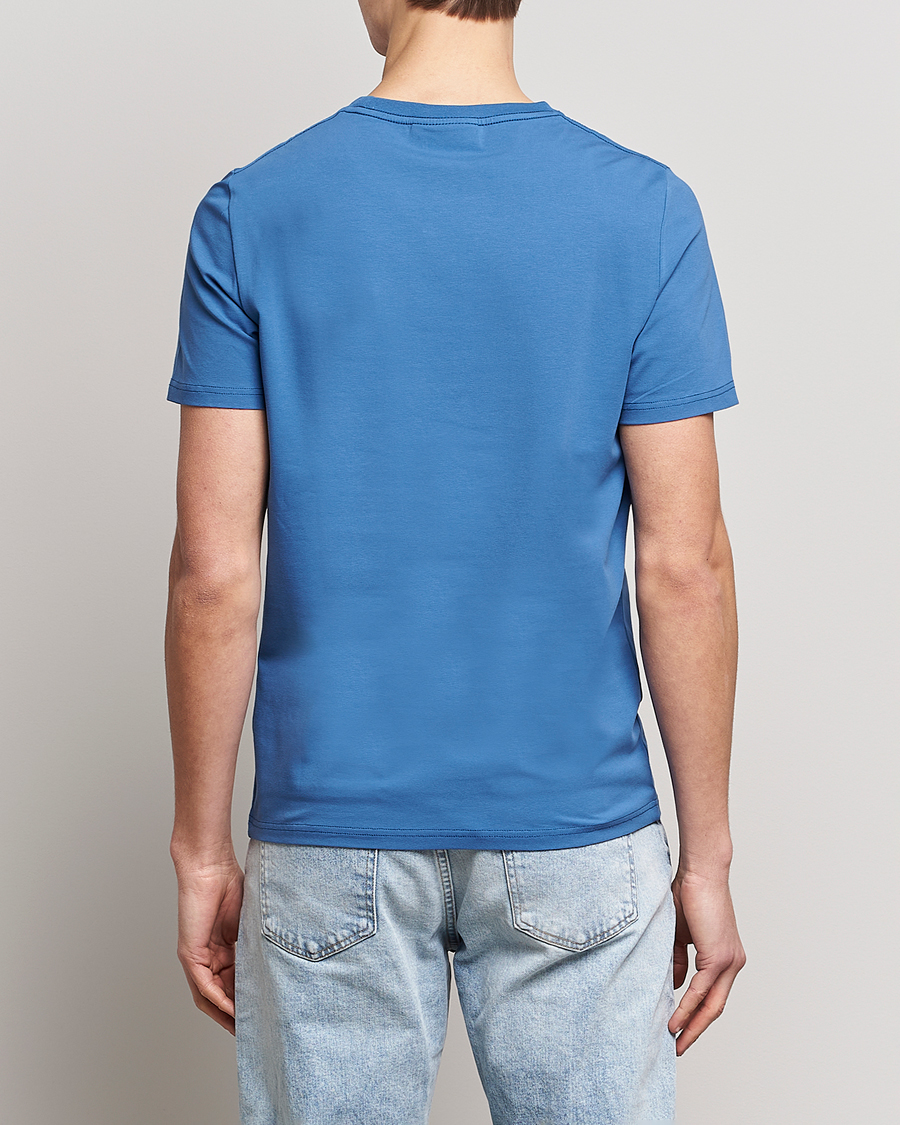 Homme | T-shirts | Morris | James Cotton T-Shirt Blue