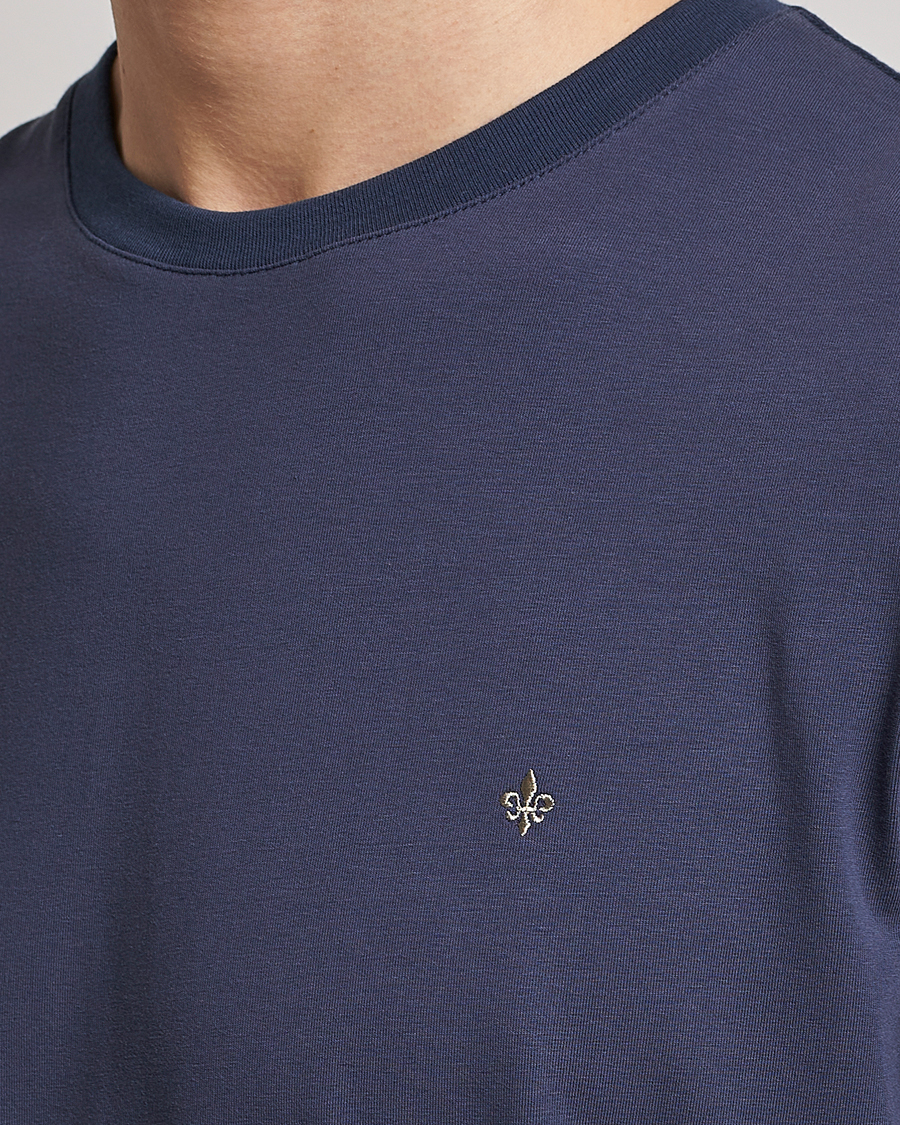 Homme | T-shirts | Morris | James Cotton T-Shirt Navy