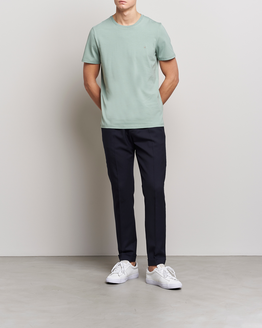 Homme | T-shirts | Morris | James Cotton T-Shirt Green