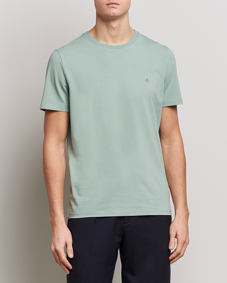 Homme | T-shirts | Morris | James Cotton T-Shirt Green