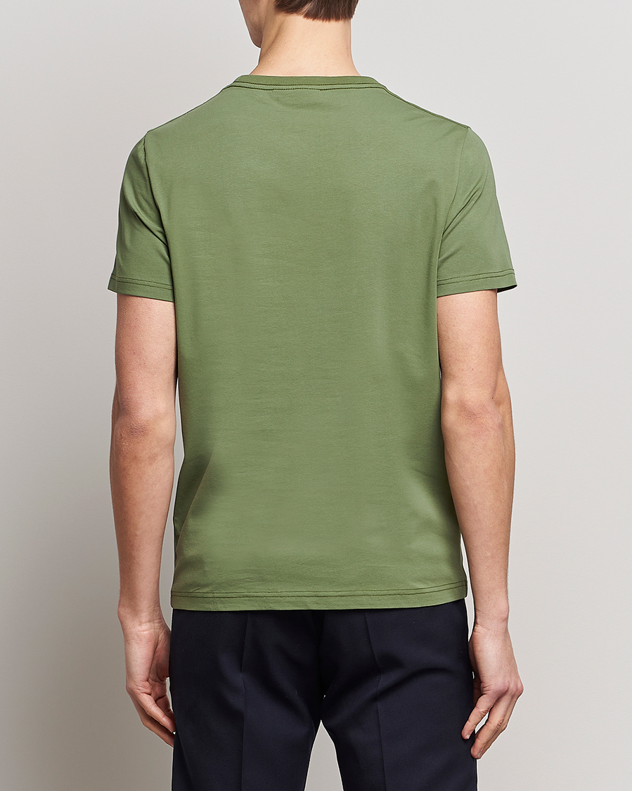 Homme | T-shirts | Morris | James Cotton T-Shirt Dark Green