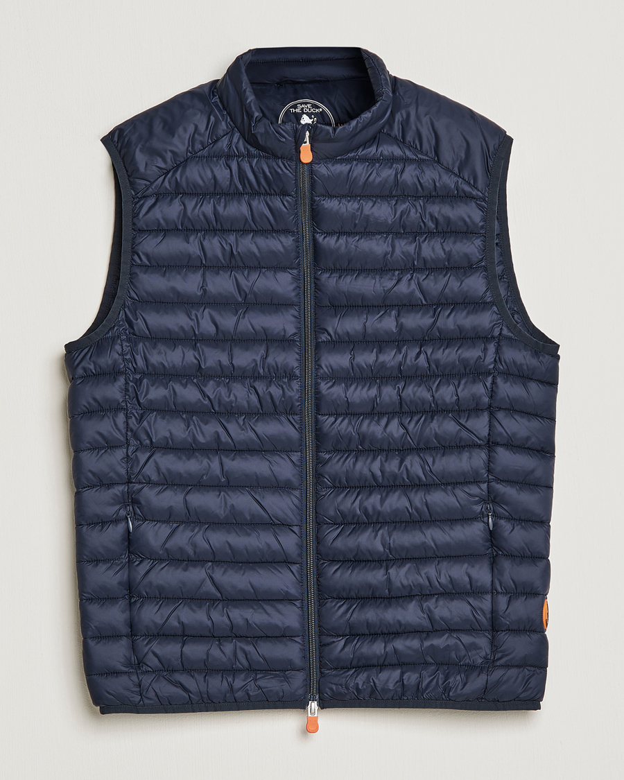 Homme | Gilets | Save The Duck | Adamus Lightweight Padded Vest Blue Black