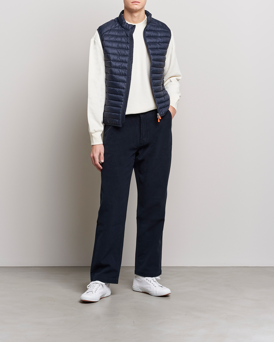 Homme | Gilets | Save The Duck | Adamus Lightweight Padded Vest Blue Black