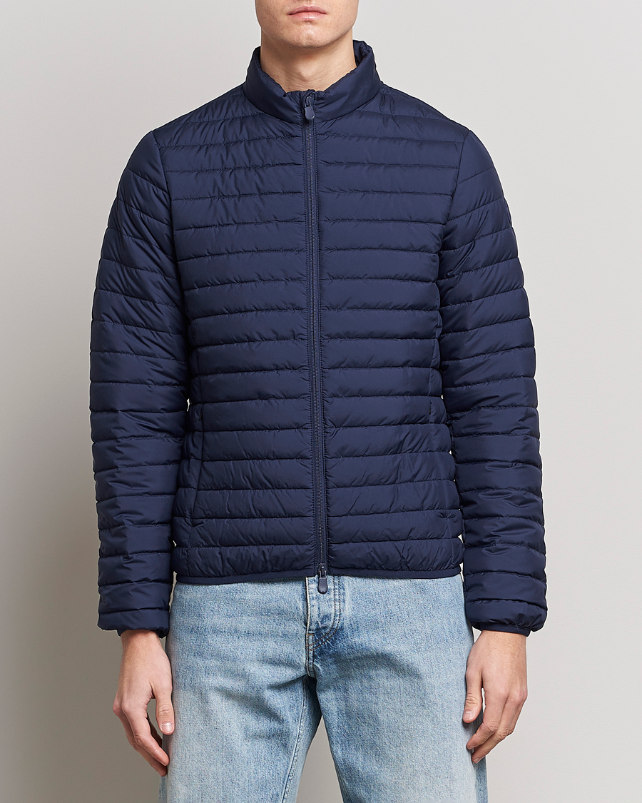 Homme | Manteaux Et Vestes | Save The Duck | Lee Lightweight Matt Padded Jacket Navy Blue