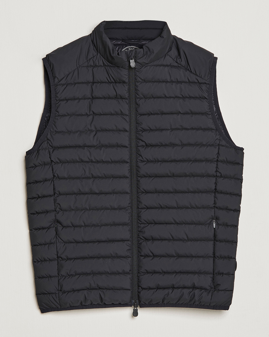 Homme | Manteaux Et Vestes | Save The Duck | Leonard Lightweight Matt Padded Vest Black