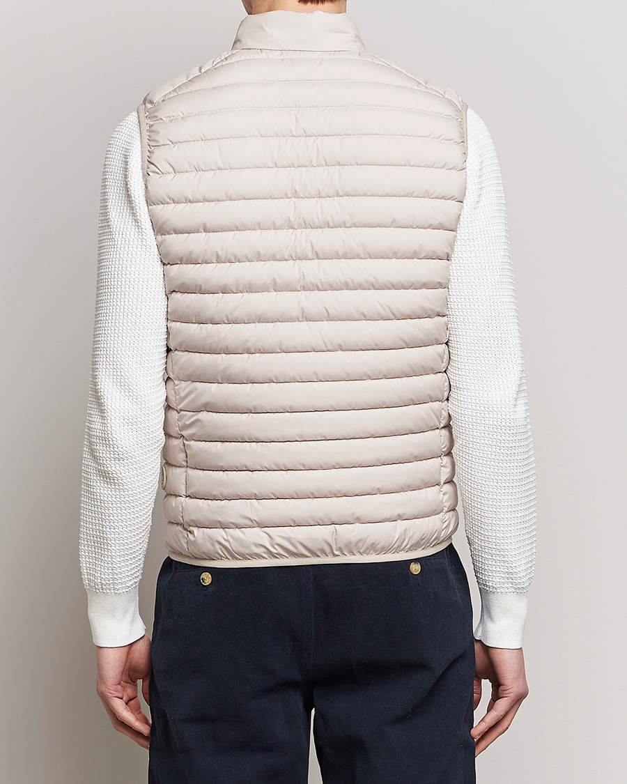 Homme | Gilets | Save The Duck | Leonard Lightweight Matt Padded Vest Rainy Beige
