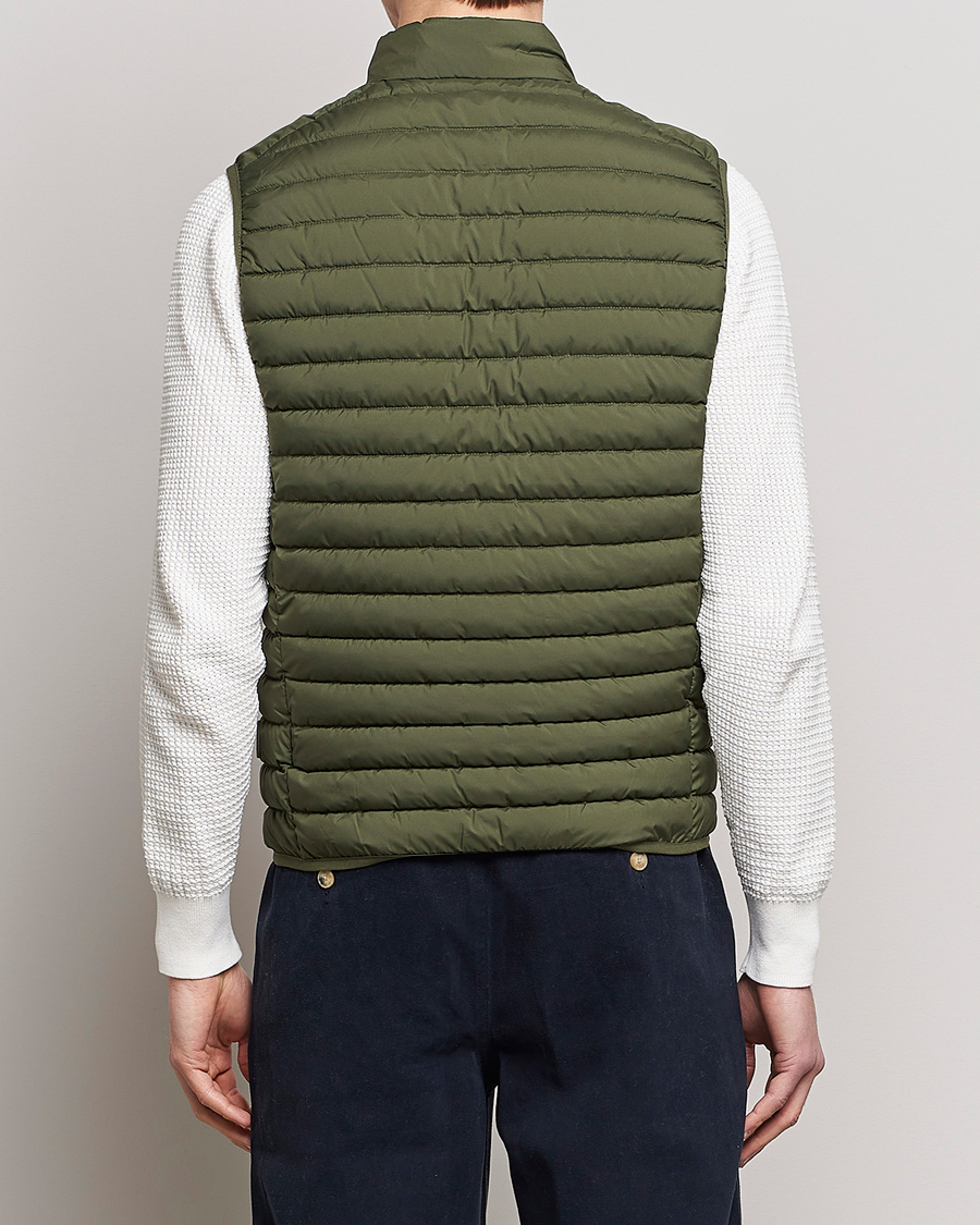 Homme | Gilets | Save The Duck | Leonard Lightweight Matt Padded Vest Dusty Olive