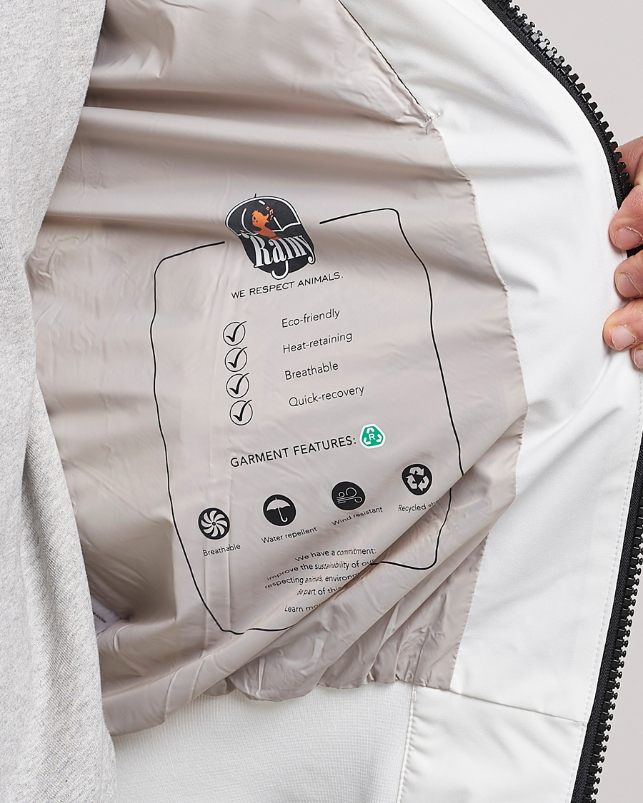 Homme | Manteaux Et Vestes | Save The Duck | Finlay Waterproof Jacket Off White