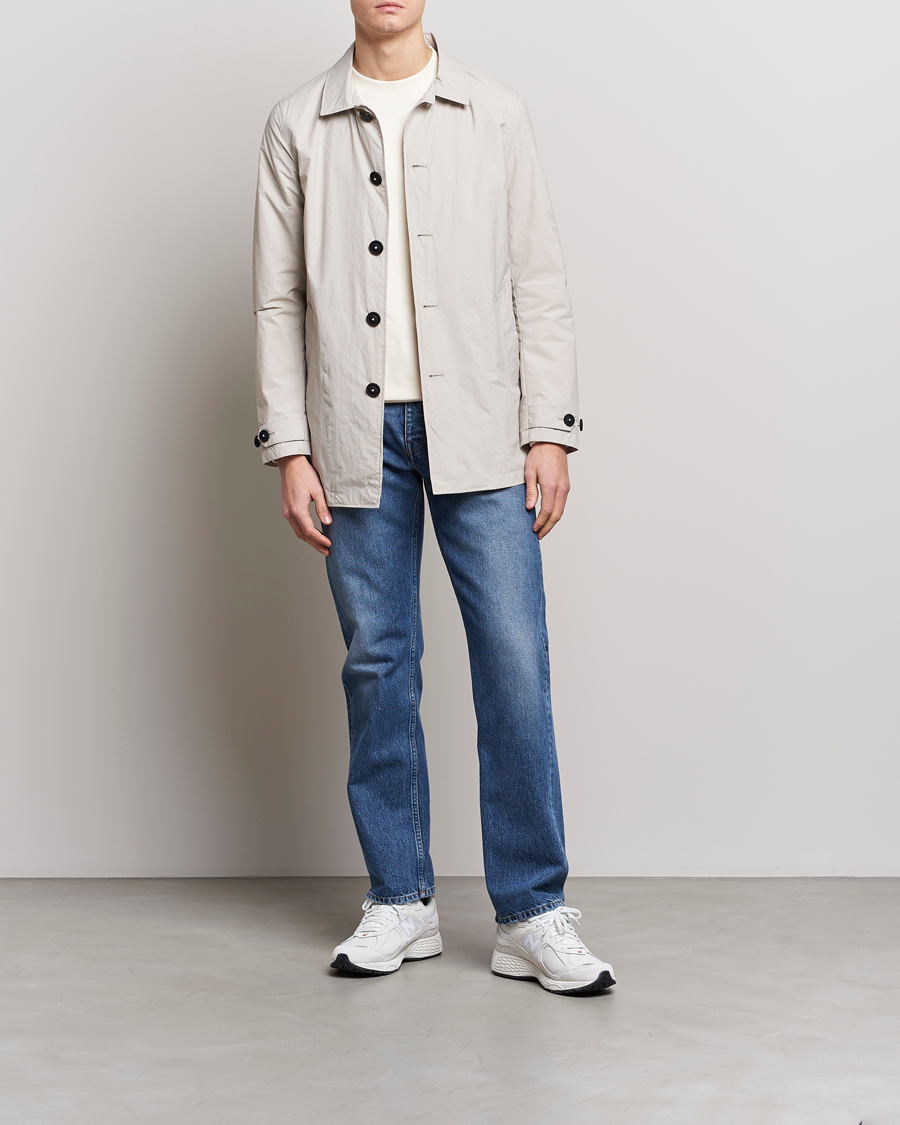 Homme | Manteaux Et Vestes | Save The Duck | Hamilton Recycled Nylon Coat Rainy Beige