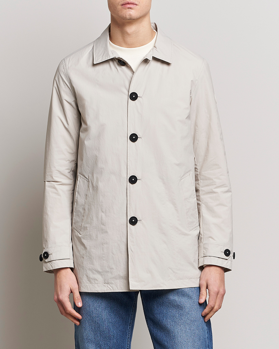 Homme | Manteaux Et Vestes | Save The Duck | Hamilton Recycled Nylon Coat Rainy Beige